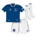 Everton James Tarkowski #6 Hemmadräkt Barn 2023-24 Kortärmad (+ Korta byxor)